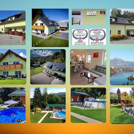 Apartments And Wellness Jelovca Radovljica Eksteriør bilde